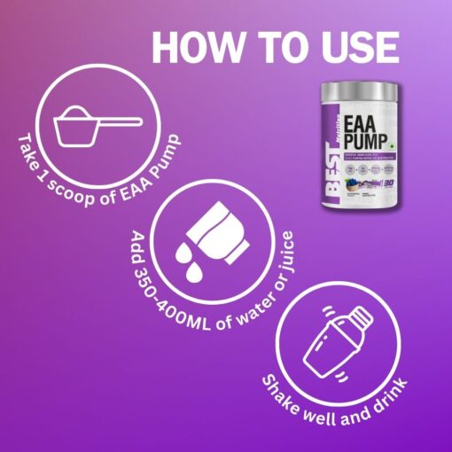 best nutrition eaa pmup use